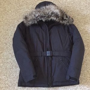 Black North Face Winter coat